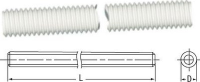 Zvitov ty 1000mm